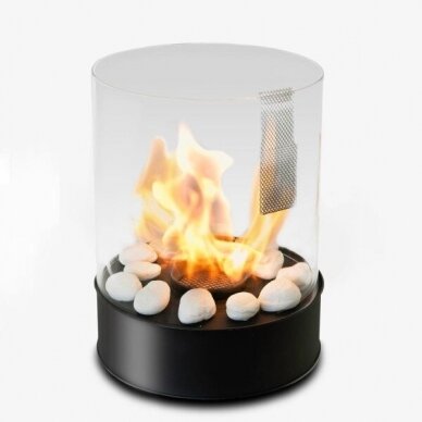PLANIKA CHANTICO GLASSFIRE free standing bioethanol fireplace