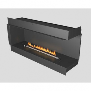 PLANIKA FORMA 800RC PRIME FIRE 590 automatic bioethanol built-in fireplace right corner