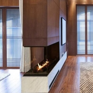 PLANIKA PANORAMA ROOM DIVIDER 990 automatic bioethanol built-in fireplace 1