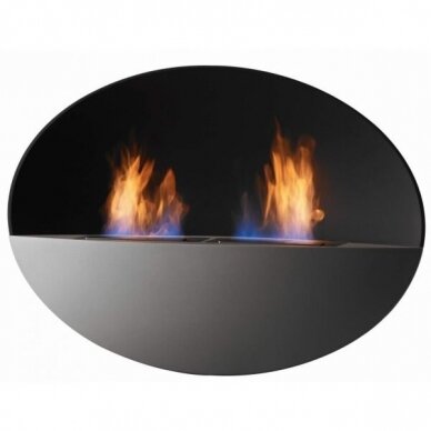 SAFRETTI PROMETHEUS OG bioethanol fireplace wall-mounted
