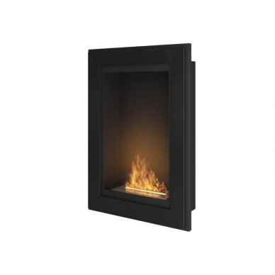 SIMPLEFIRE FRAME 550 BLACK bioethanol fireplace wall-mounted-insert