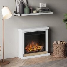 TAGU HAGEN PURE WHITE 23" free standing electric fireplace