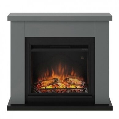 TAGU FRODE SOLID GREY 23" free standing electric fireplace 1