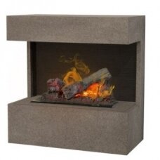 XARALYN NOVA CONCRETE electric fireplace wall-mounted